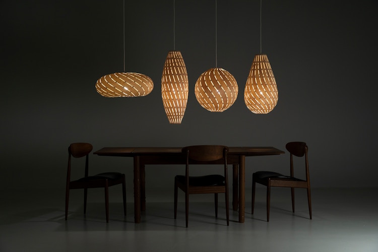 Ebb Family Lighting Designer David Trubridge New Zealand light L