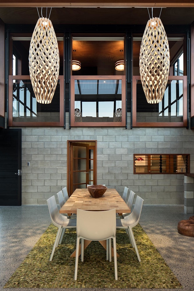 Hinaki Pendant Light Designer David Trubridge New Zealand Bamboo Plywood Ceiling Lights 0003 A42 I7994