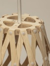 Hinaki Pendant Light Designer David Trubridge New Zealand Bamboo Plywood Ceiling Lights 0005 Hinaki Natural Top