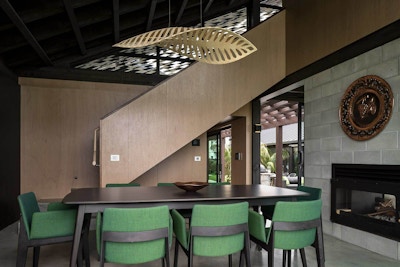 David Trubridge Design Navicular Bamboo Small Dining room Simon Devitt Photo Inspirational Gallery