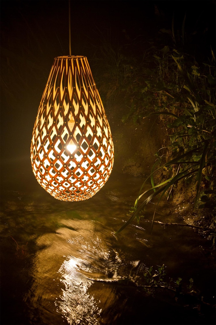 Koura Pendant Lights Designer David Trubridge New Zealand Bamboo Plywood 0001 Koura Herehere 1