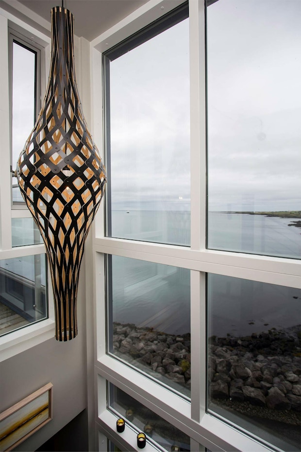 Nikau Pendant Lighting Designer David Trubridge Coastal View