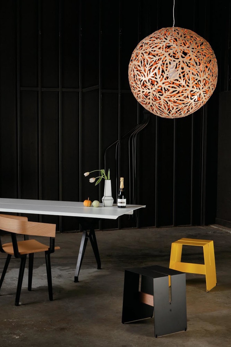 Sola Pendant Lighting Designer David Trubridge New Zealand Ceiling Lights 0004 Sola Home Magazine
