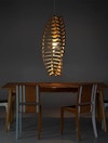 Toru Pendant Lighting Designer David Trubridge Verticall Table Chairs Dining Room